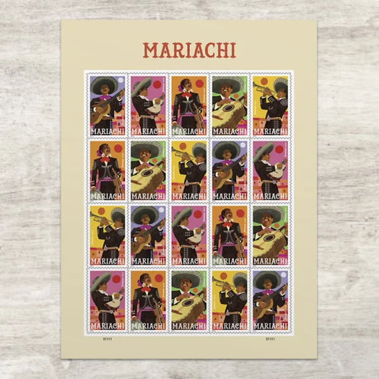 Mariachi Forever Stamps