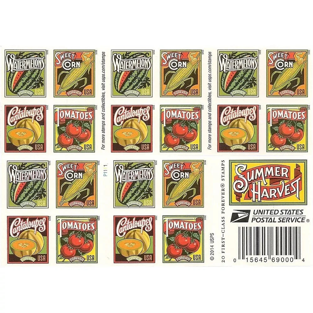 2015 Summer Harvest Forever Stamps