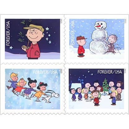 A Charlie Brown Christmas Forever First Class Postage Stamps
