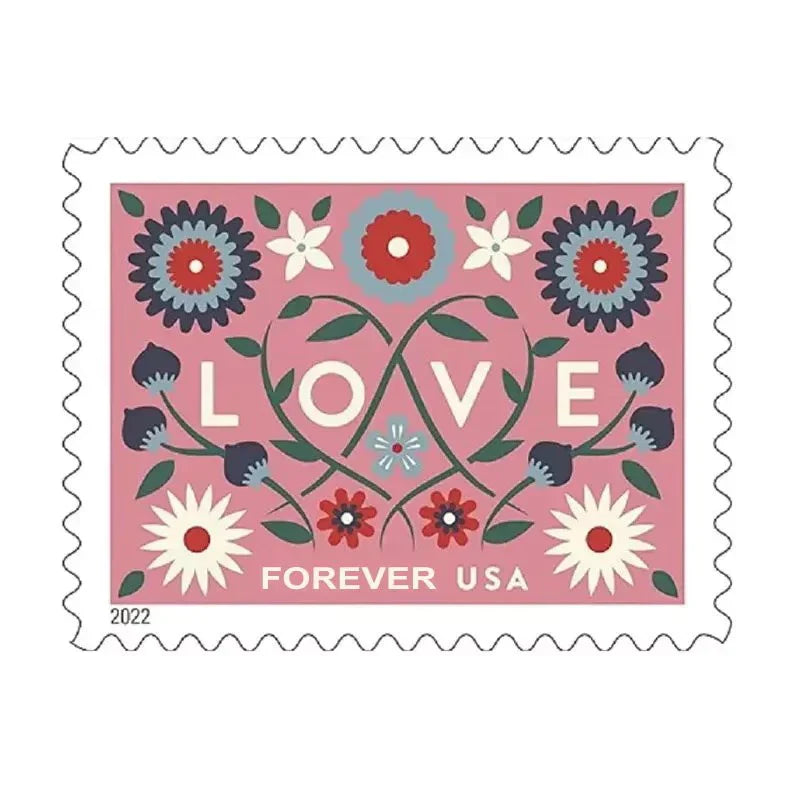 2022 Love Forever First Class Postage Stamps