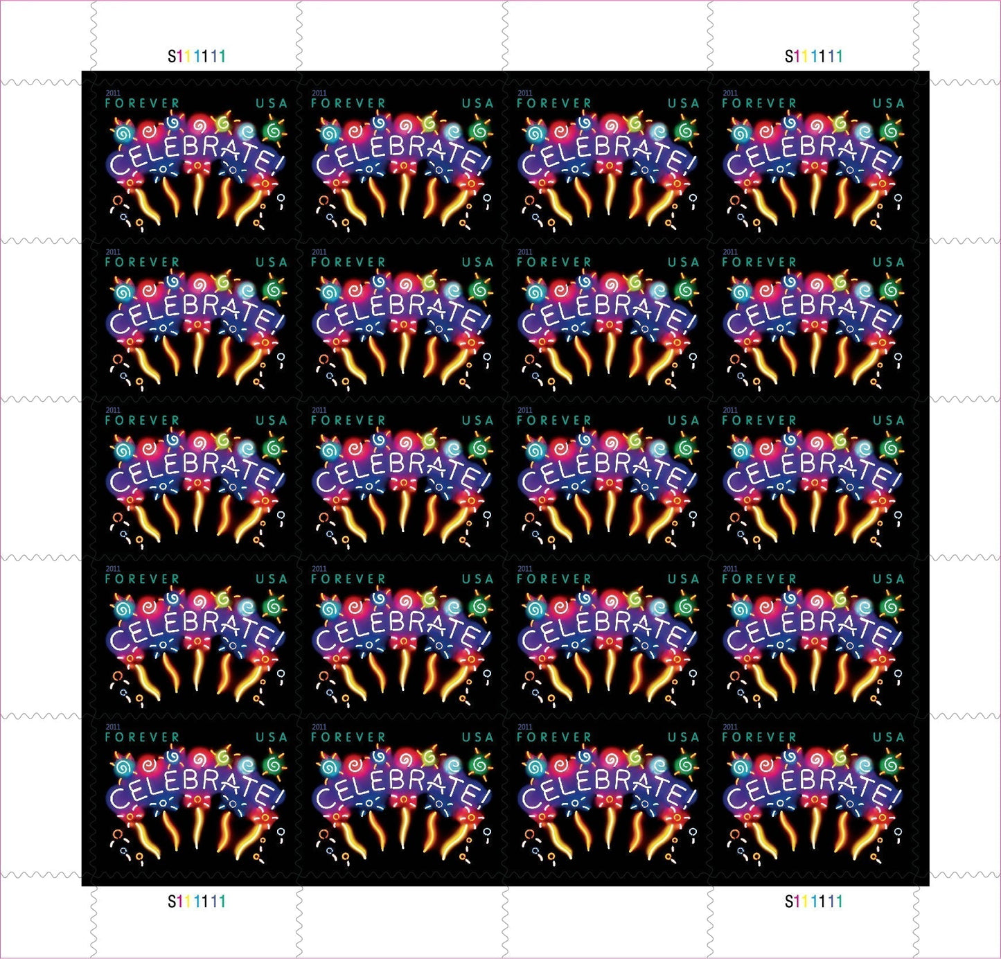 Celebrate Forever First Class Postage Stamps