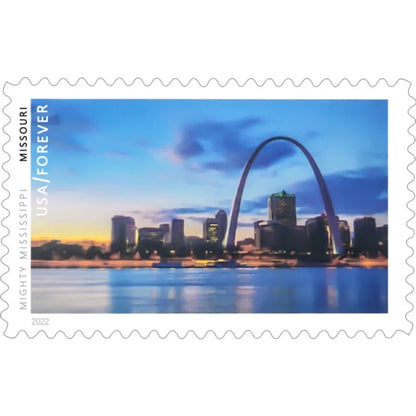 Mighty Mississippi Forever First Class Postage Stamps
