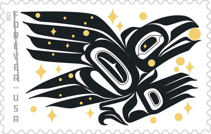 Raven Story Forever First Class Postage Stamps