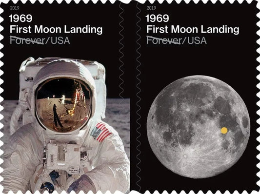 First Moon Landing Forever Forever Stamps
