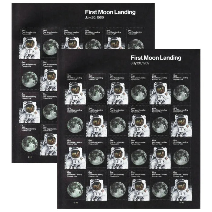 First Moon Landing Forever Forever Stamps