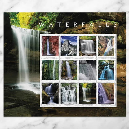 Waterfalls Forever Stamps