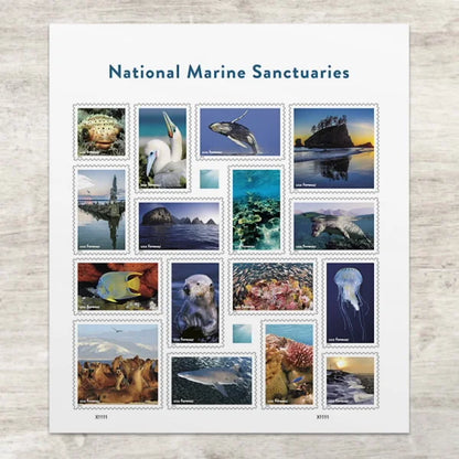 National Marine Sanctuaries Forever Stamps