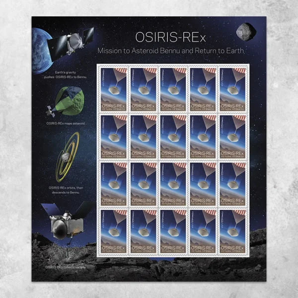 OSIRIS-REx Forever Stamps