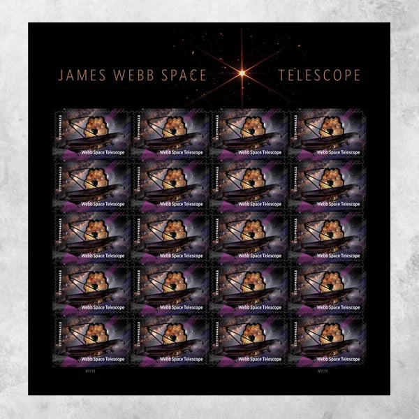 James Webb Space Telescope Forever Stamps