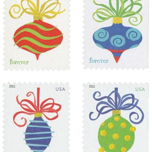 Holiday Baubles 2011 Forever Stamps