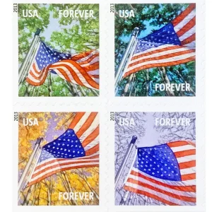 2013 A Flag for All Seasons Forever First Class Postage Stamps
