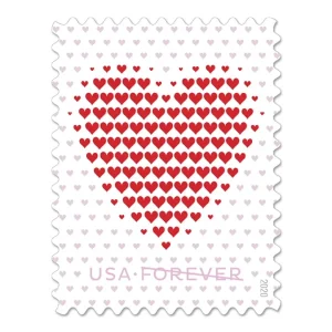 Made of Hearts Forever Stamps